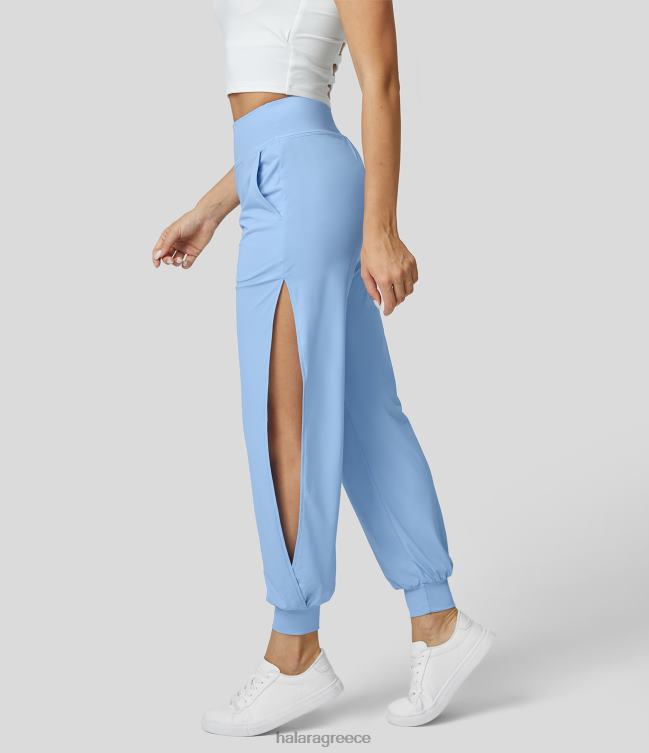 ψηλόμεση πλαϊνή τσέπη που κόβει δροσερό άγγιγμα casual joggers γυναίκες Halara 4TH8210 είδη ένδυσης ολλανδικό κανάλι