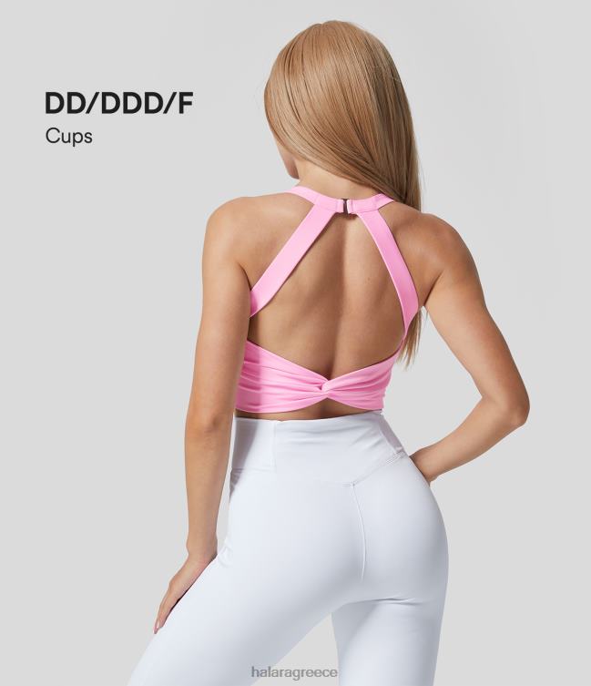 softlyzero βελούδινο εξώπλατο κομμένο στριφτό cropped tank yoga top-dd/ddd/f γυναίκες Halara 4TH821728 ενεργά ρούχα ανθοδέσμη