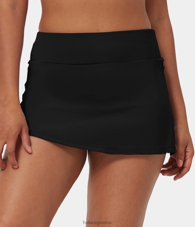 καθημερινή 2-σε-1 φούστα δραστηριότητας-σας γυναίκες Halara 4TH82560 ενεργά ρούχα μαύρος