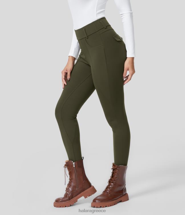 Softlyzero eco ψηλόμεσο πλαϊνό κολάν τσέπης γιόγκα 7/8 γυναίκες Halara 4TH821570 ενεργά ρούχα πρωτότυπο