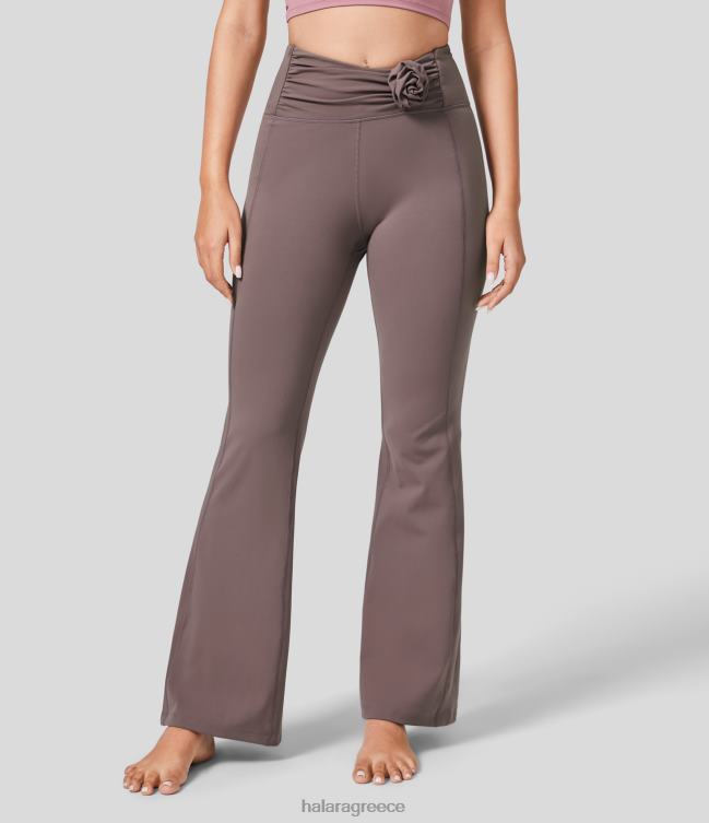 Παντελόνι γιόγκα με ψηλόμεσο ροζέτα γυναίκες Halara 4TH82385 ενεργά ρούχα πρωτότυπο