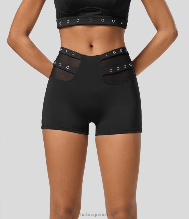 softlyzero αέρινο μεσαίο σορτς ποδήλατο 3'' γυναίκες Halara 4TH821425 ενεργά ρούχα μαύρος