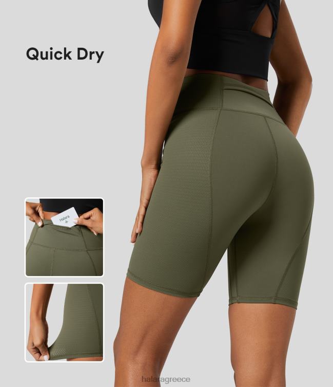 speedwave ψηλόμεση τσέπη πίσω ποδήλατο γρήγορο στέγνωμα 7'' γυναίκες Halara 4TH821436 ενεργά ρούχα πρωτότυπο