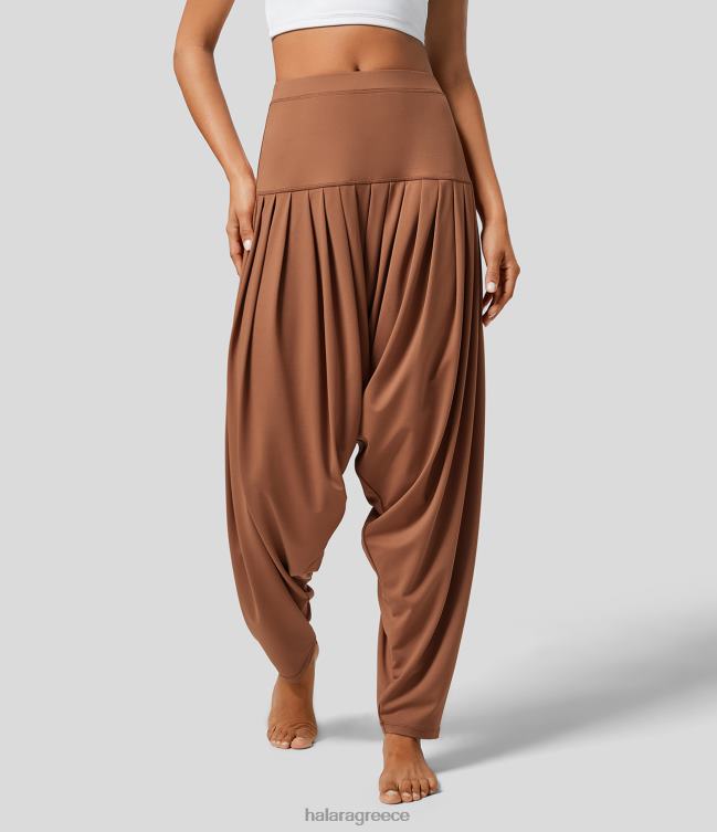 Ψηλόμεσοι τζόγκερ για χαρέμι γυναίκες Halara 4TH8268 ενεργά ρούχα πρωτότυπο