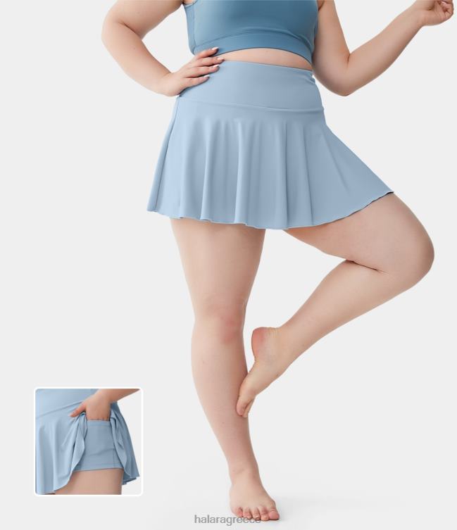 καθημερινή softlyzero αέρινη 2-σε-1 τένις δροσερή πινελιά συν το μέγεθος φούστα-υπέροχη γυναίκες Halara 4TH82542 πυθμένα ο άγγελος πέφτει
